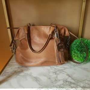 Michael Kors leather satchel purse